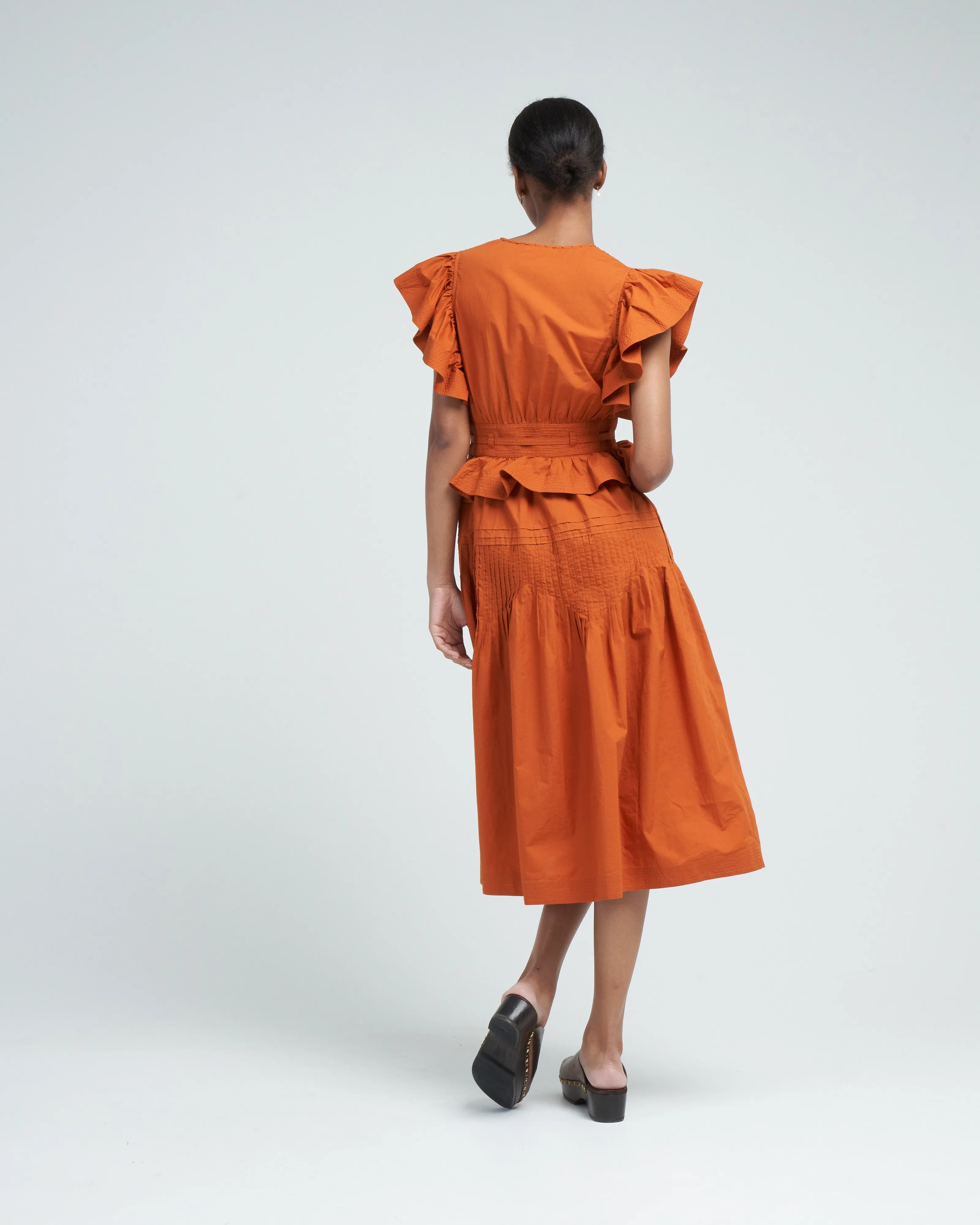 florence dress - saffron