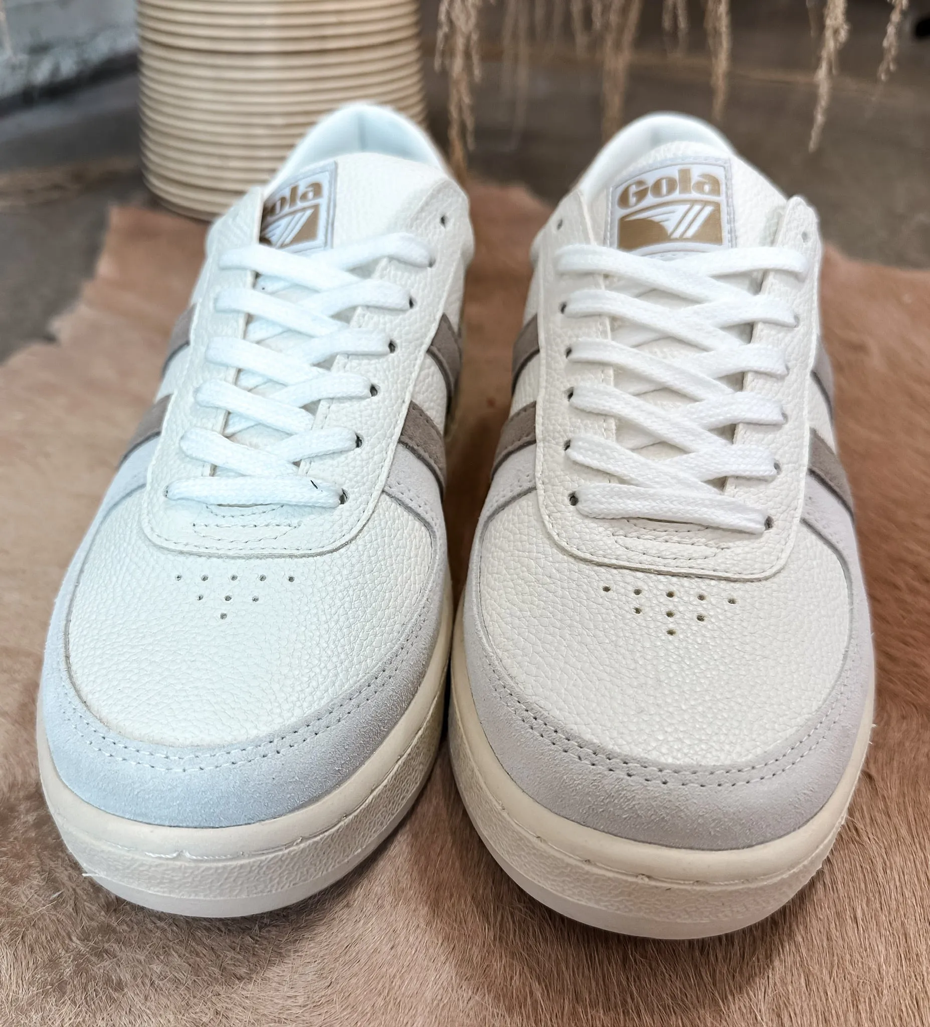 {Gola} Classics Women's Grandslam Trident Sneakers - Brown   White