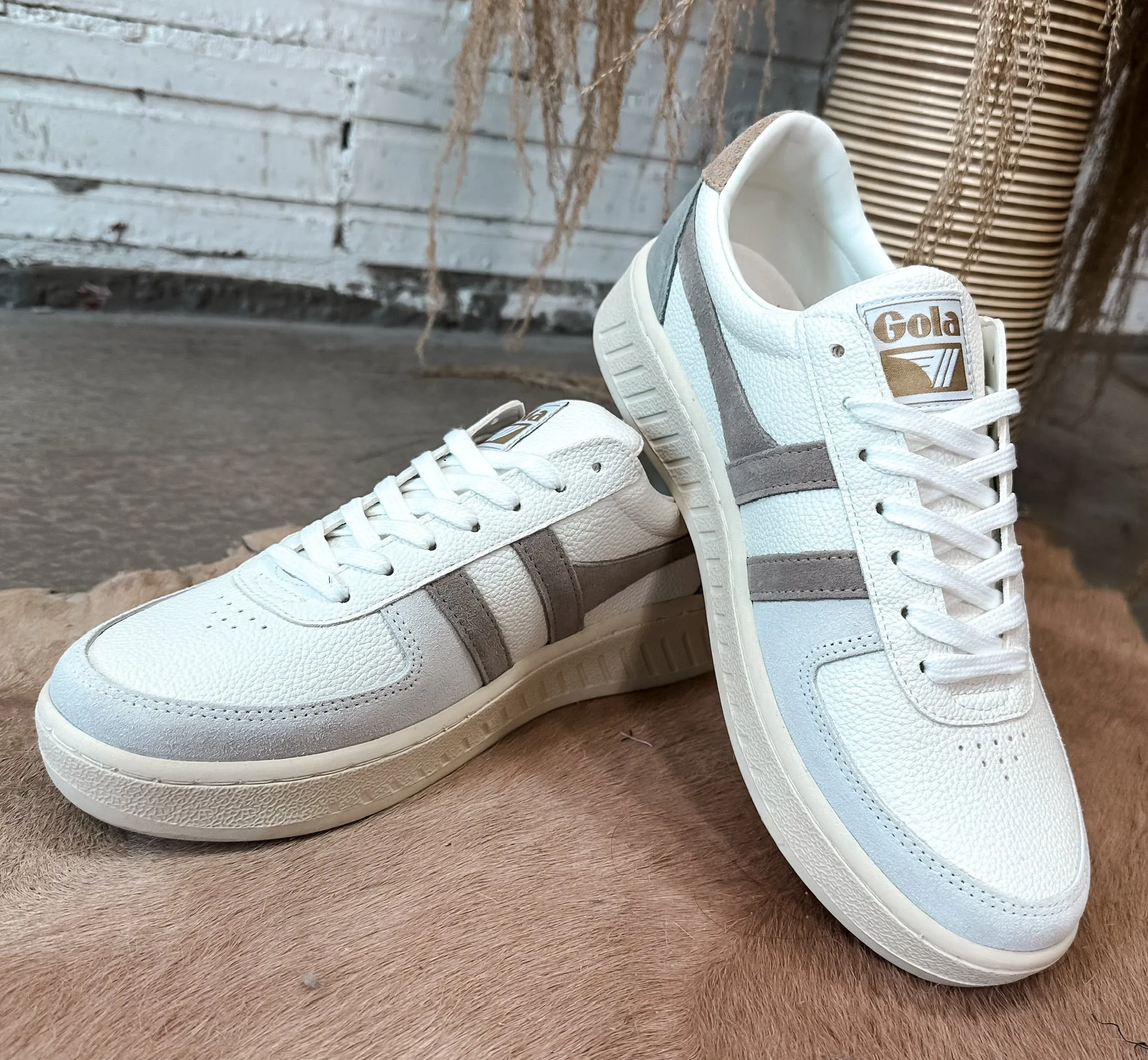 {Gola} Classics Women's Grandslam Trident Sneakers - Brown   White