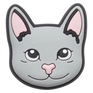 Grey Cat Jibbitz