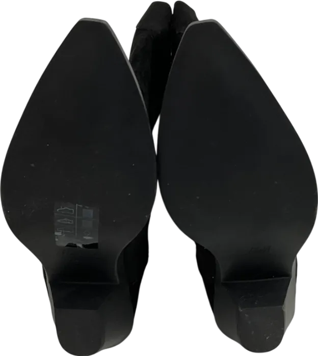 H&M Black Knee-high Cowboy Boots UK 5 EU 38 👠
