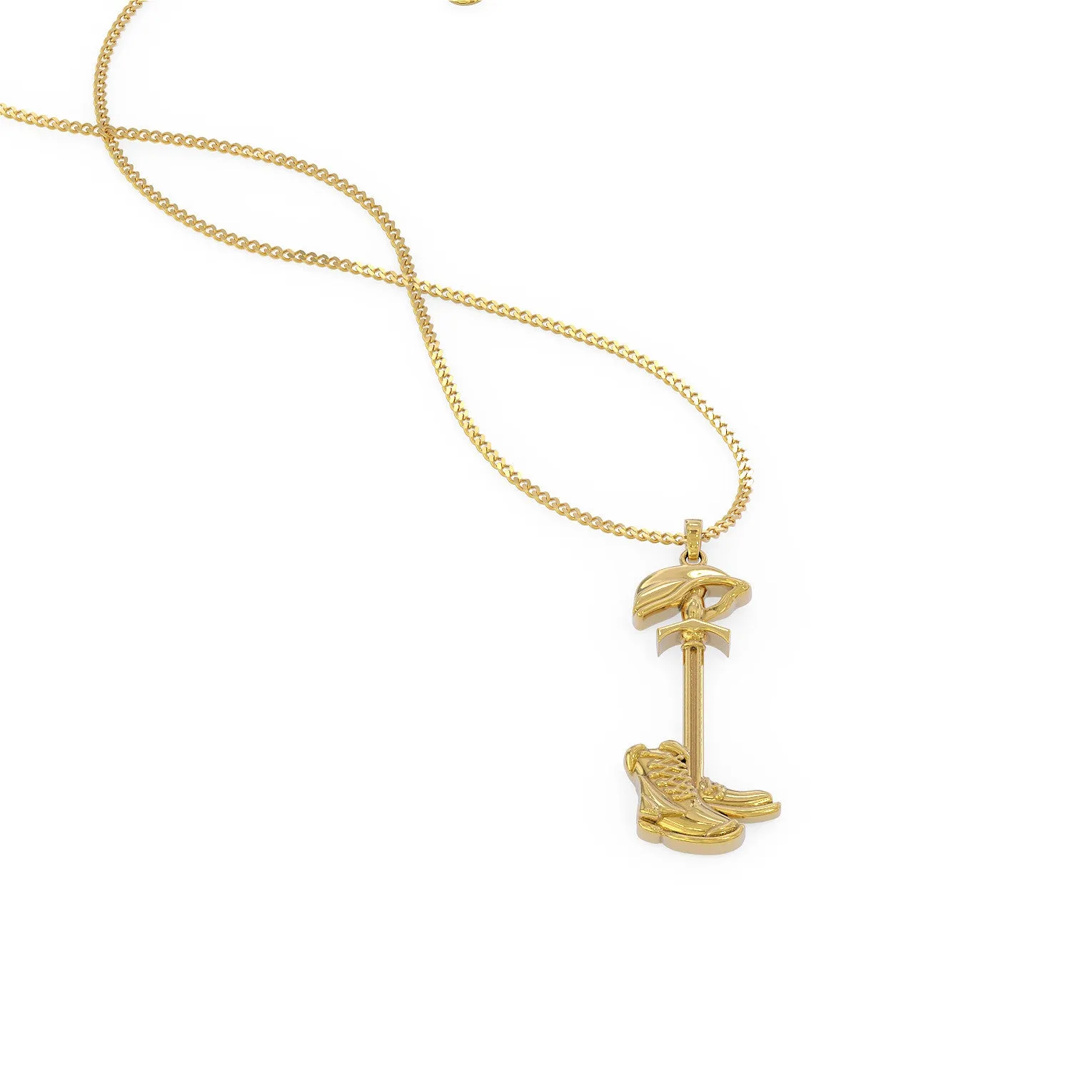 Helmet - Sword - Boots Necklace