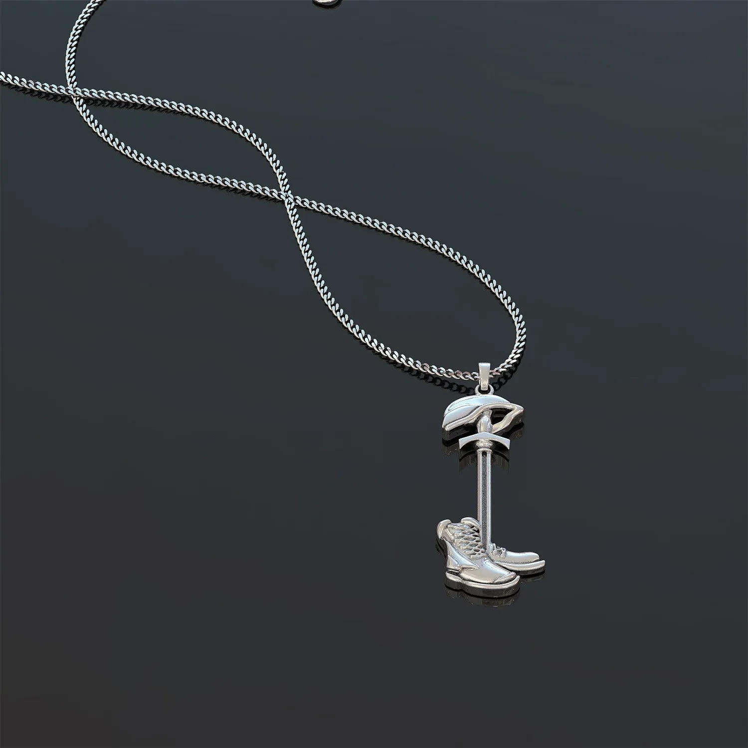Helmet - Sword - Boots Necklace
