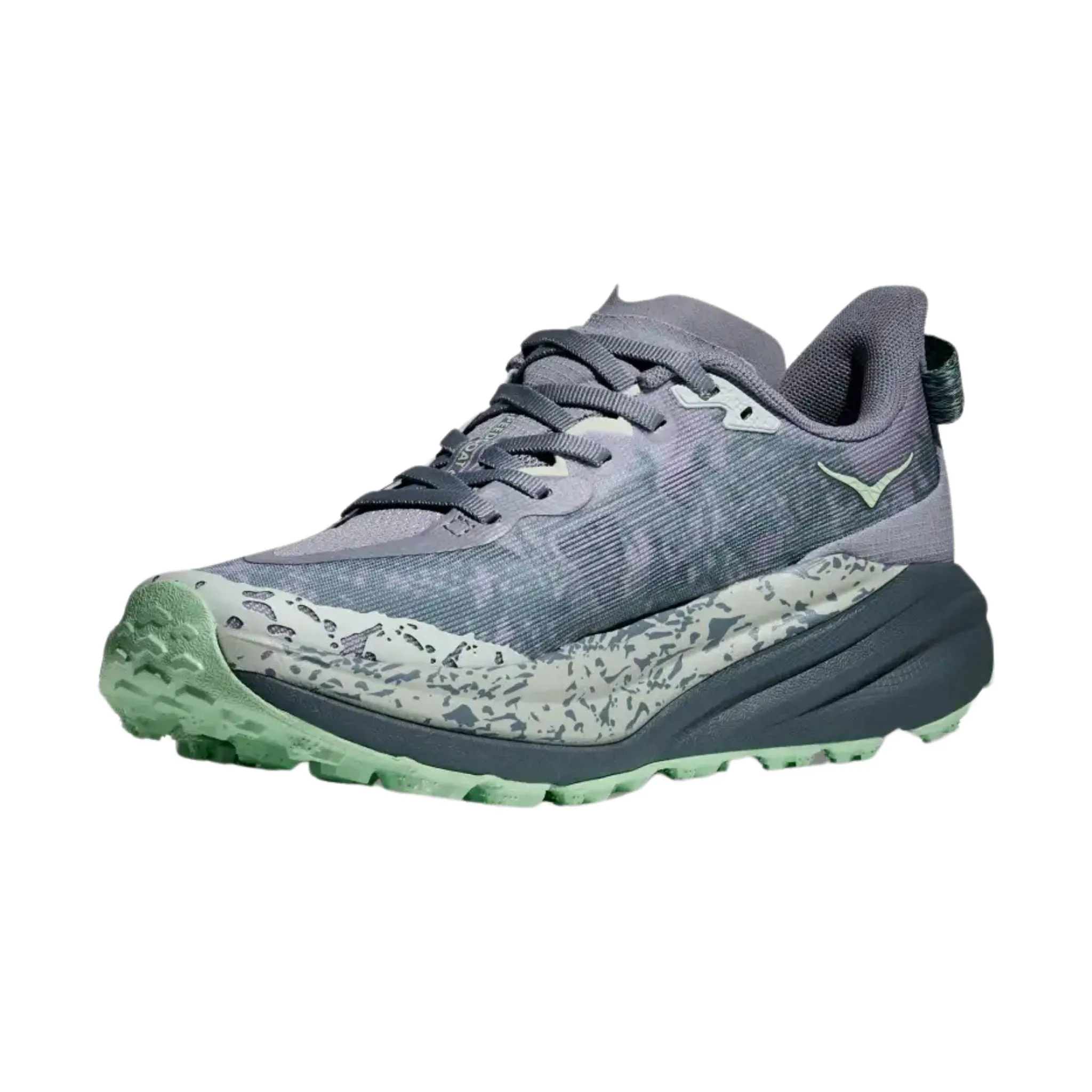 HOKA Women's Speedgoat 6 Trail Running Shoes - Moonlight/ Thunder Cloud