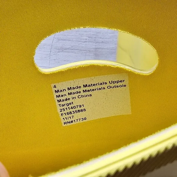 Hunter Big Kids Yellow Rain Boots Size 4