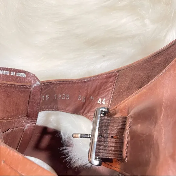 Johnston &amp; Murphy Men’s Brown Leather Ssndals