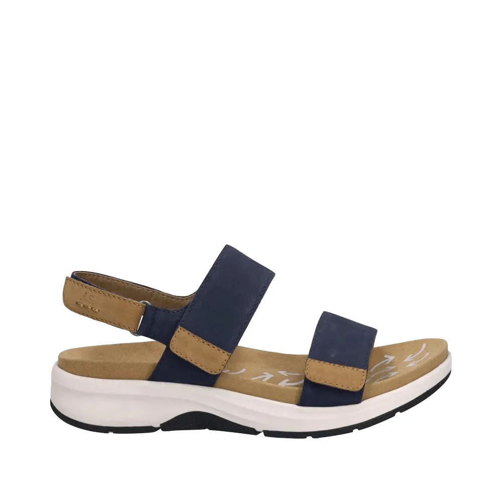 Josef Seibel Women's Estelle 04 Sandal in Ocean Navy
