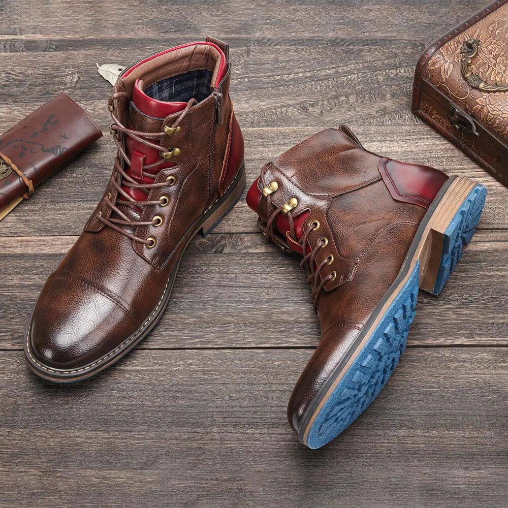 Kingsley Vintage Leather Boots