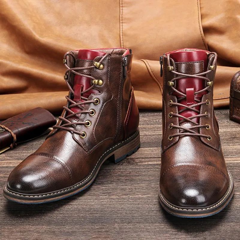 Kingsley Vintage Leather Boots