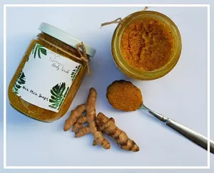Lemon Turmeric Body Scrub