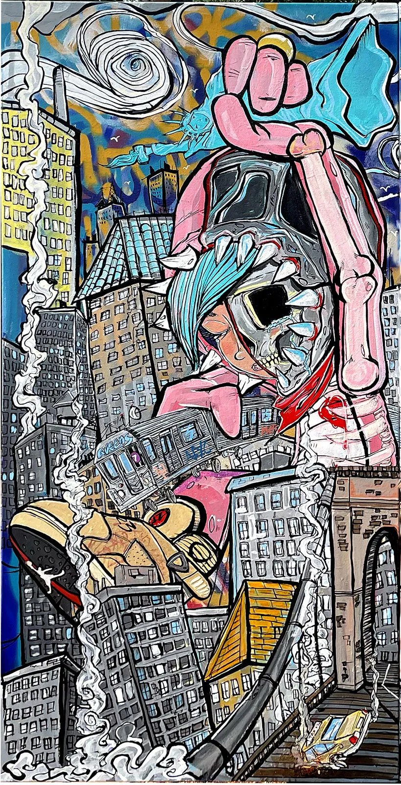 Limited Edition Print: WE’RE TAKING OVER N.Y.C. Fine Art Print Giclee