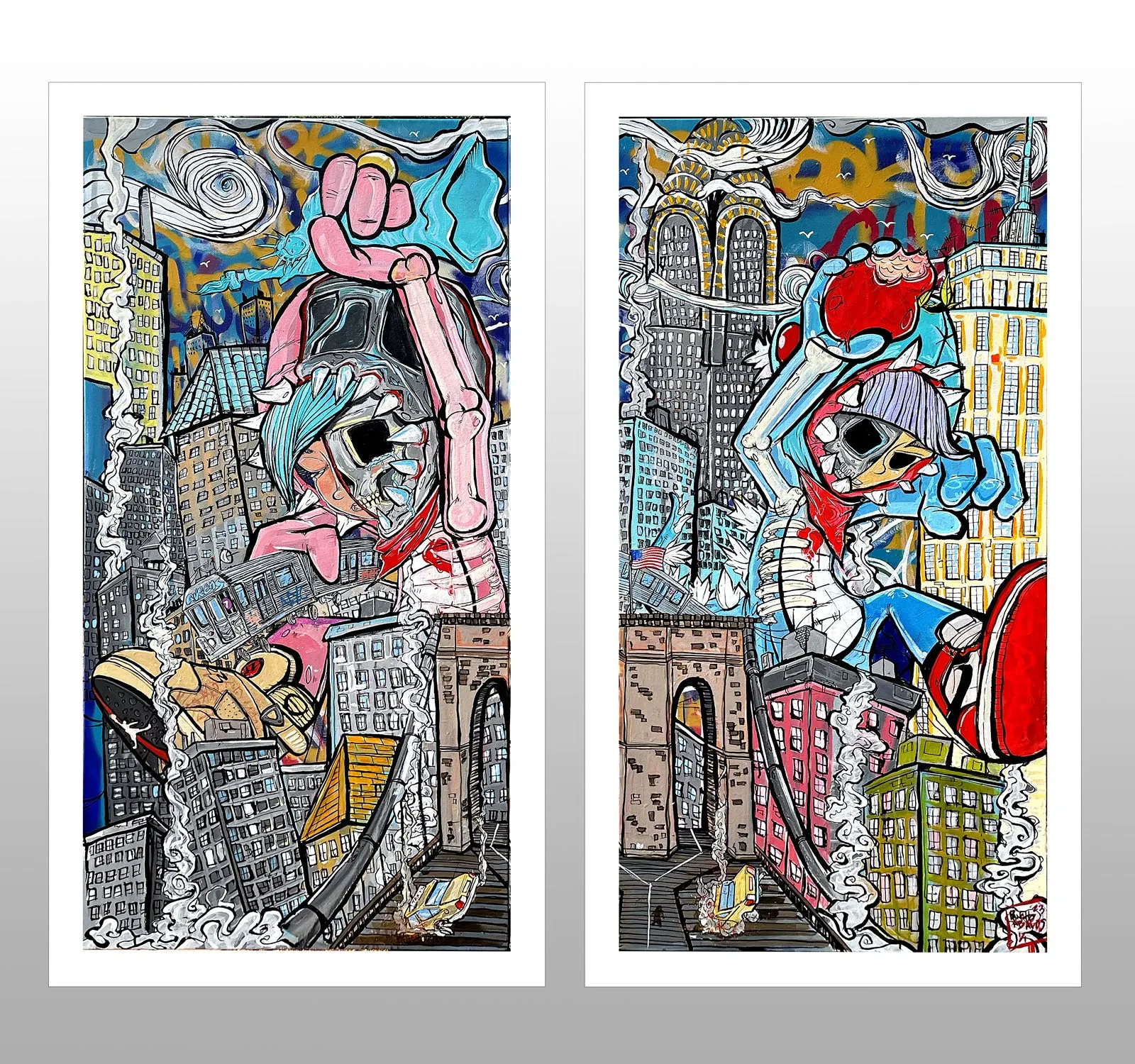 Limited Edition Print: WE’RE TAKING OVER N.Y.C. Fine Art Print Giclee