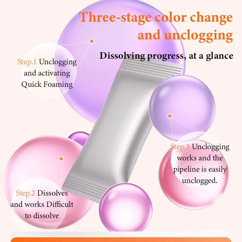💥LIMITED SALE - Buy 2 Get 1 Free!!🔥Multi-Use Powerful Anti-Clog Drain Cleaner Powder