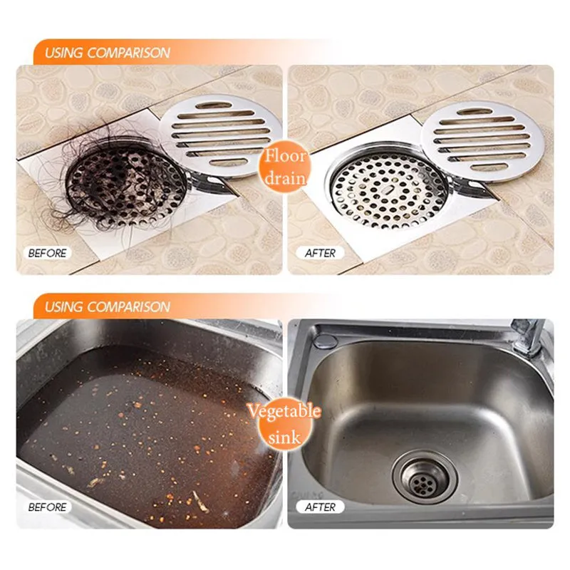 💥LIMITED SALE - Buy 2 Get 1 Free!!🔥Multi-Use Powerful Anti-Clog Drain Cleaner Powder