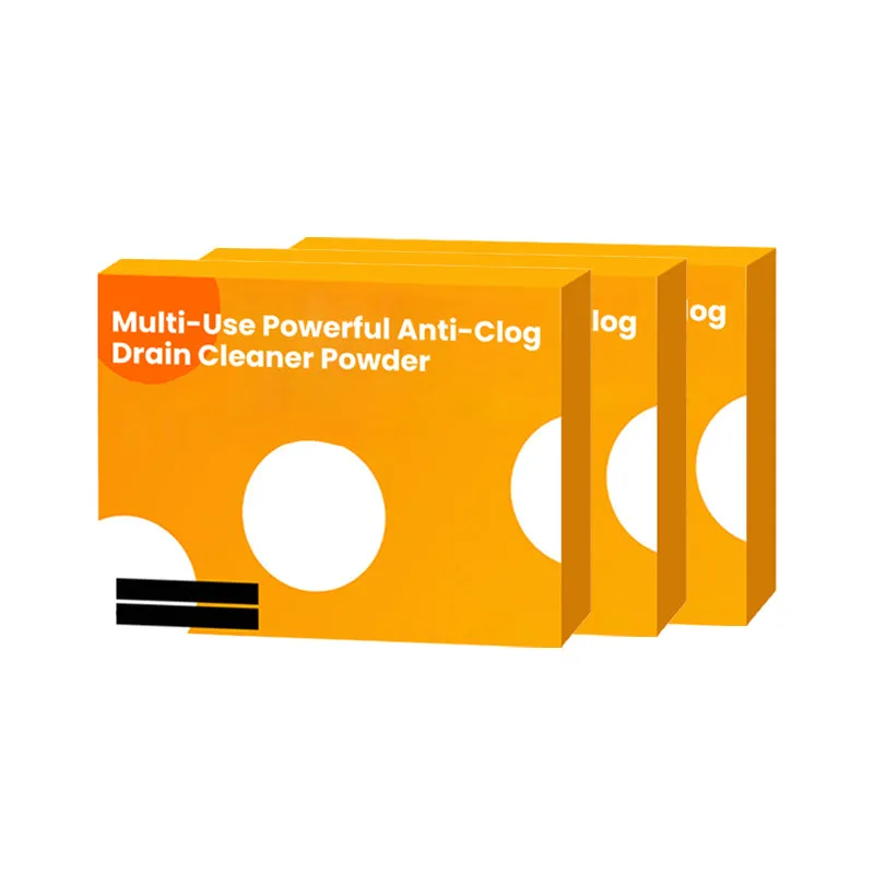 💥LIMITED SALE - Buy 2 Get 1 Free!!🔥Multi-Use Powerful Anti-Clog Drain Cleaner Powder