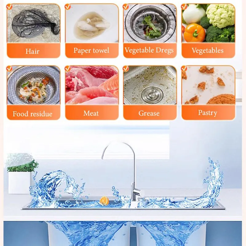 💥LIMITED SALE - Buy 2 Get 1 Free!!🔥Multi-Use Powerful Anti-Clog Drain Cleaner Powder