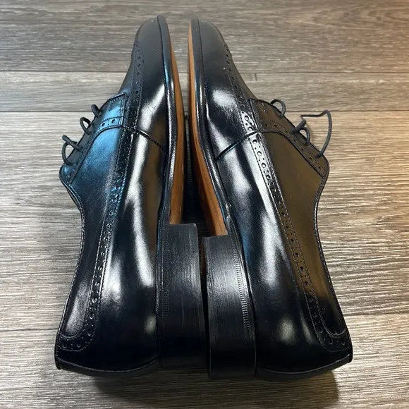 Mario bruni hand made loafers mens 8 (f109)