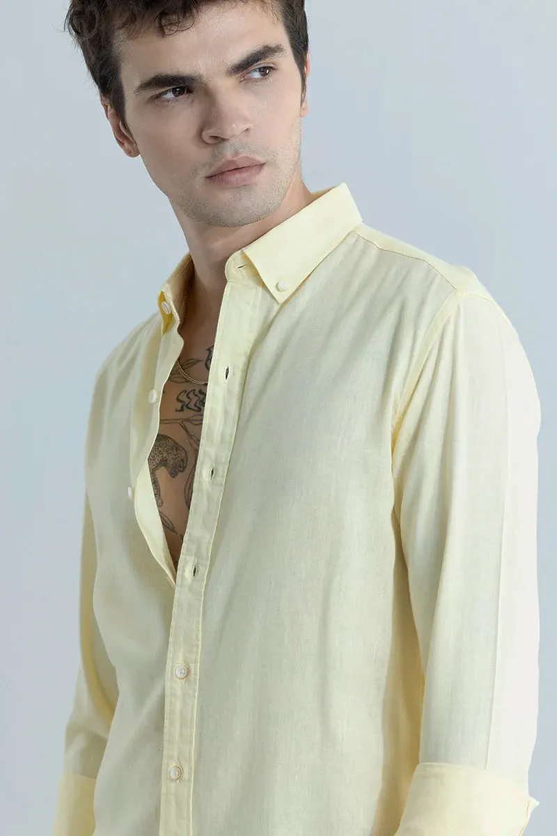 MEN COLLARED CASUAL FORMAL SOLID SHIRT