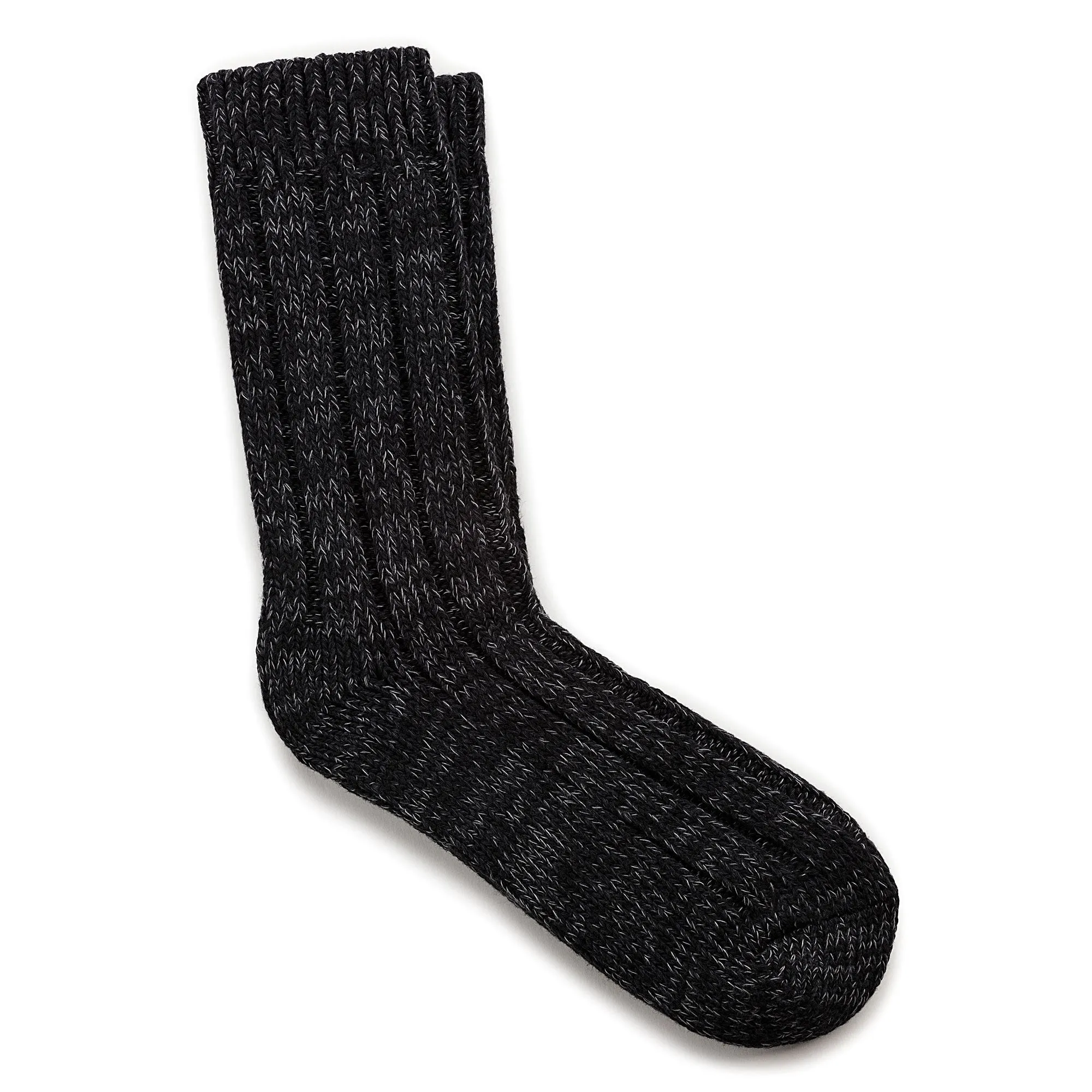 Men's Cotton Twist Sock (Black)