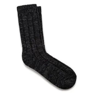 Men's Cotton Twist Sock (Black)