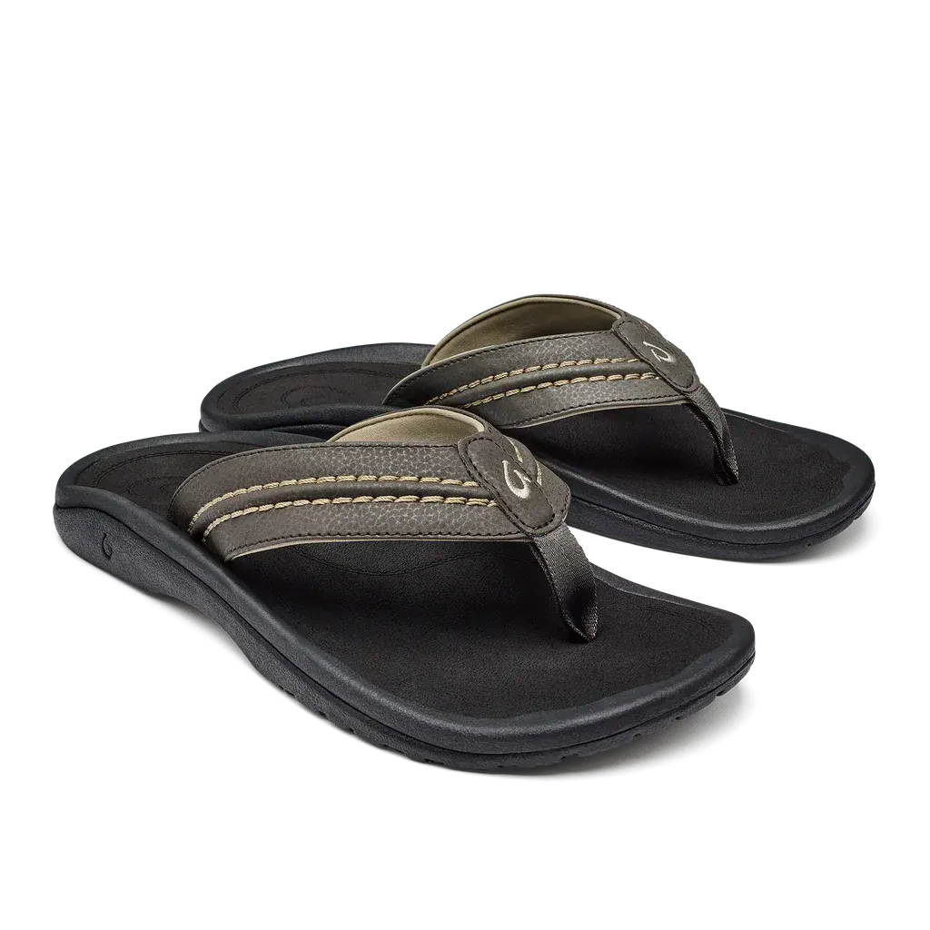 MEN'S OLUKAI HOKUA | KONA / ONYX