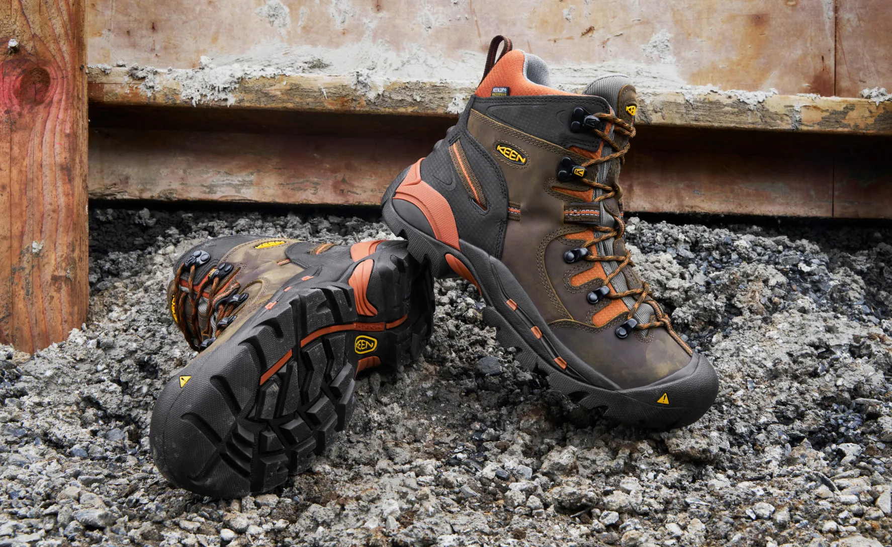 MEN'S PITTSBURGH 6" WATERPROOF BOOT (SOFT TOE) - 1009709