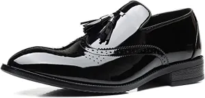 Men's Wingtip Tassel Loafers