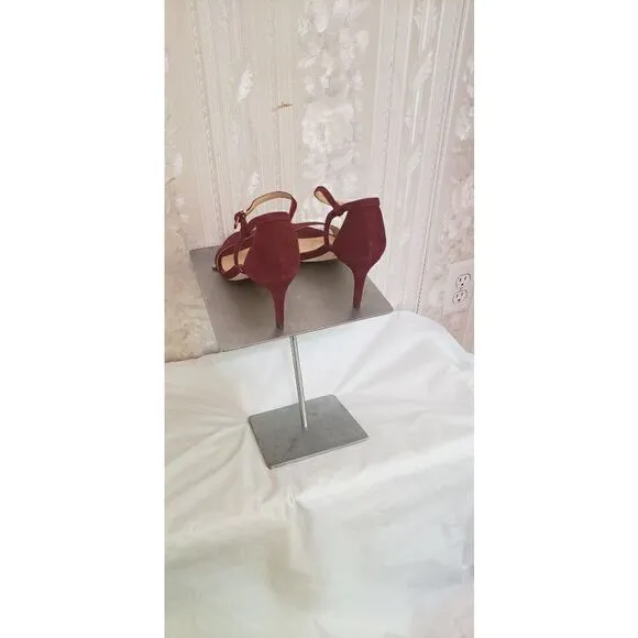 Michael Kors Red Ankle Strap Sandals