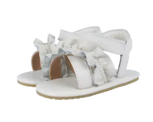Miene Sandals | Off White Leather