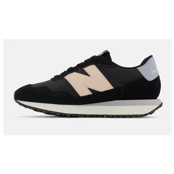 New Balance 237 Mens Low top Running Sneakers Sz. 9 Black/Ivory EUC Athleisure