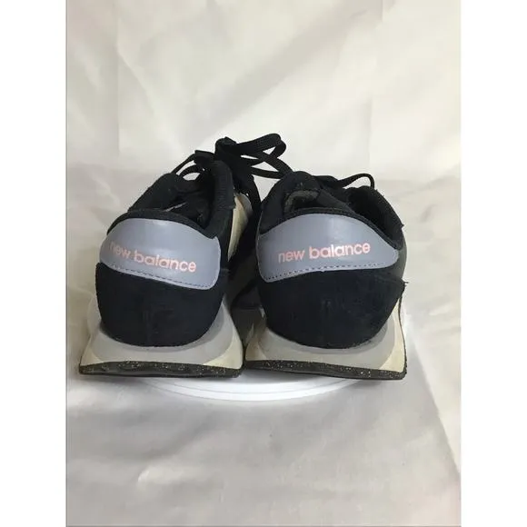 New Balance 237 Mens Low top Running Sneakers Sz. 9 Black/Ivory EUC Athleisure