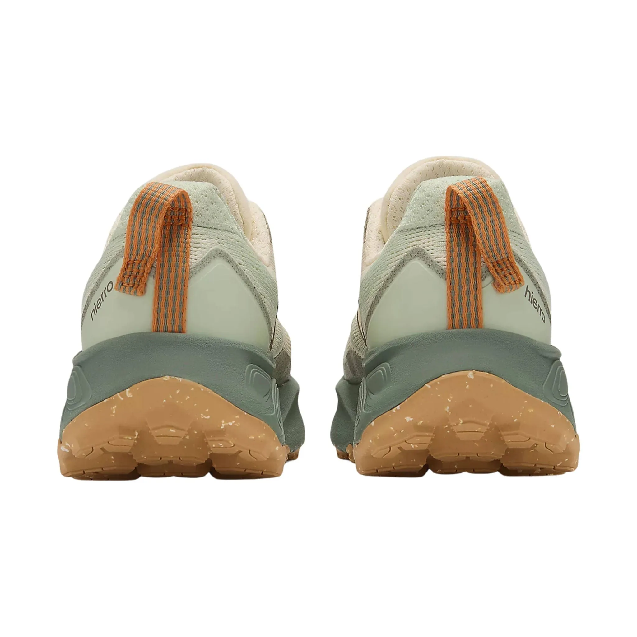 New Balance Women's Fresh Foam X Hierro v9 Trail Shoes - Calcium With Dark Juniper