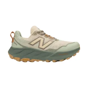 New Balance Women's Fresh Foam X Hierro v9 Trail Shoes - Calcium With Dark Juniper