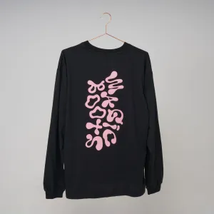 NJ Nils Jansons 'Trippy Longsleeve' T-Shirt - Magic Boots