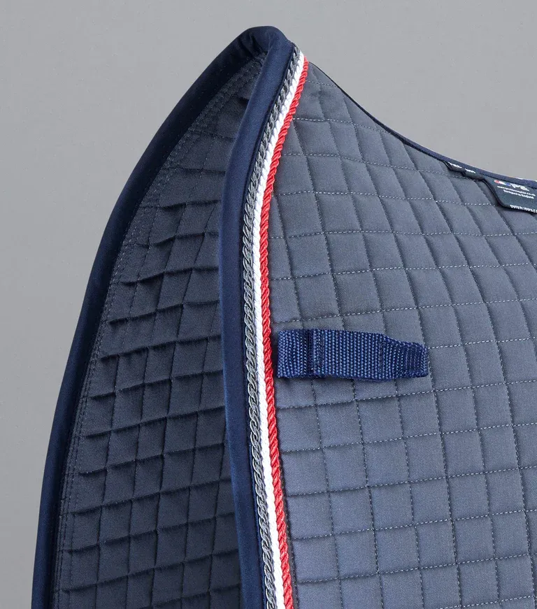 PEI Close Contact Euro Cotton Dressage Pad (Grey)