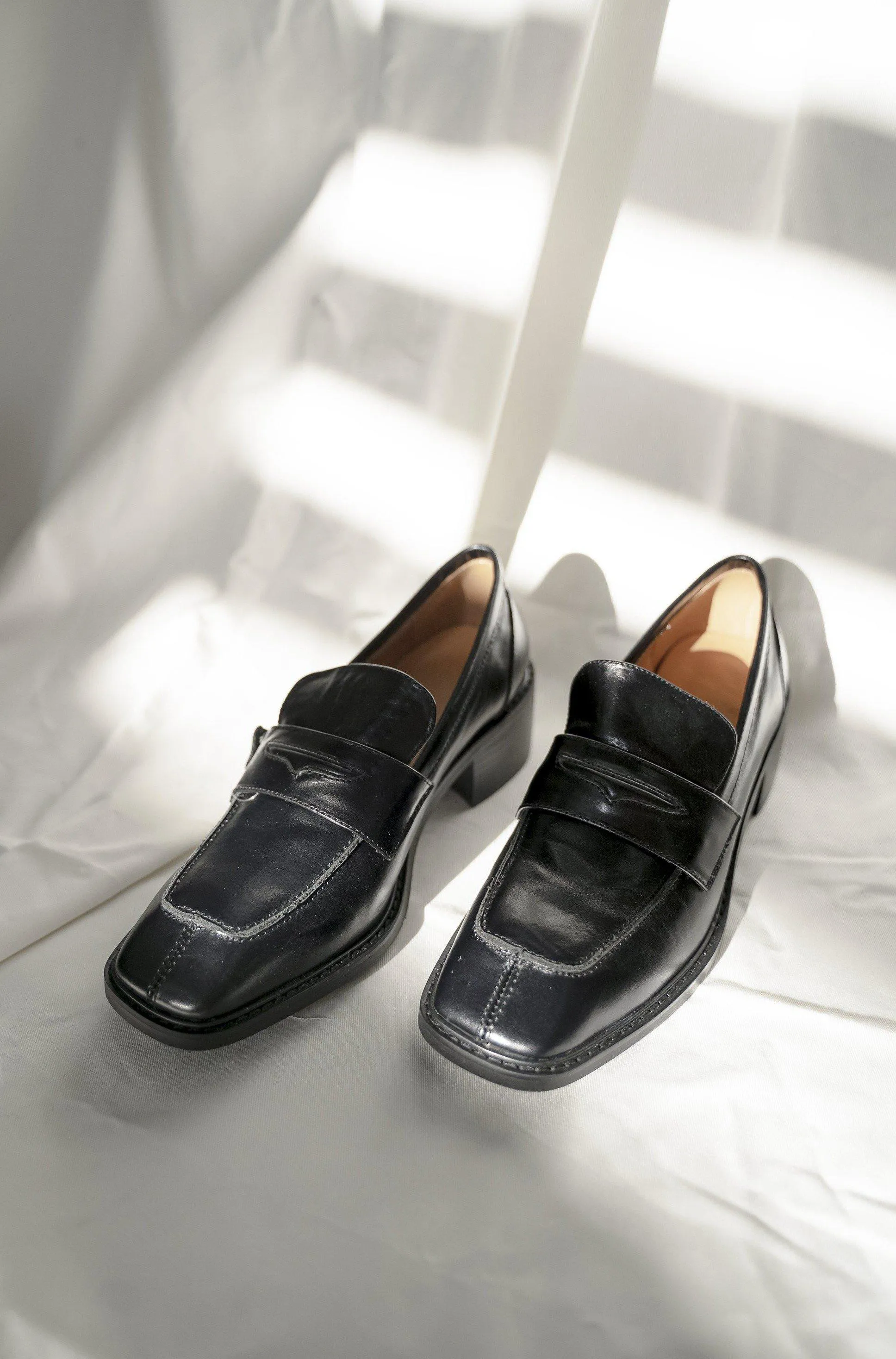 Penny Leather Loafers