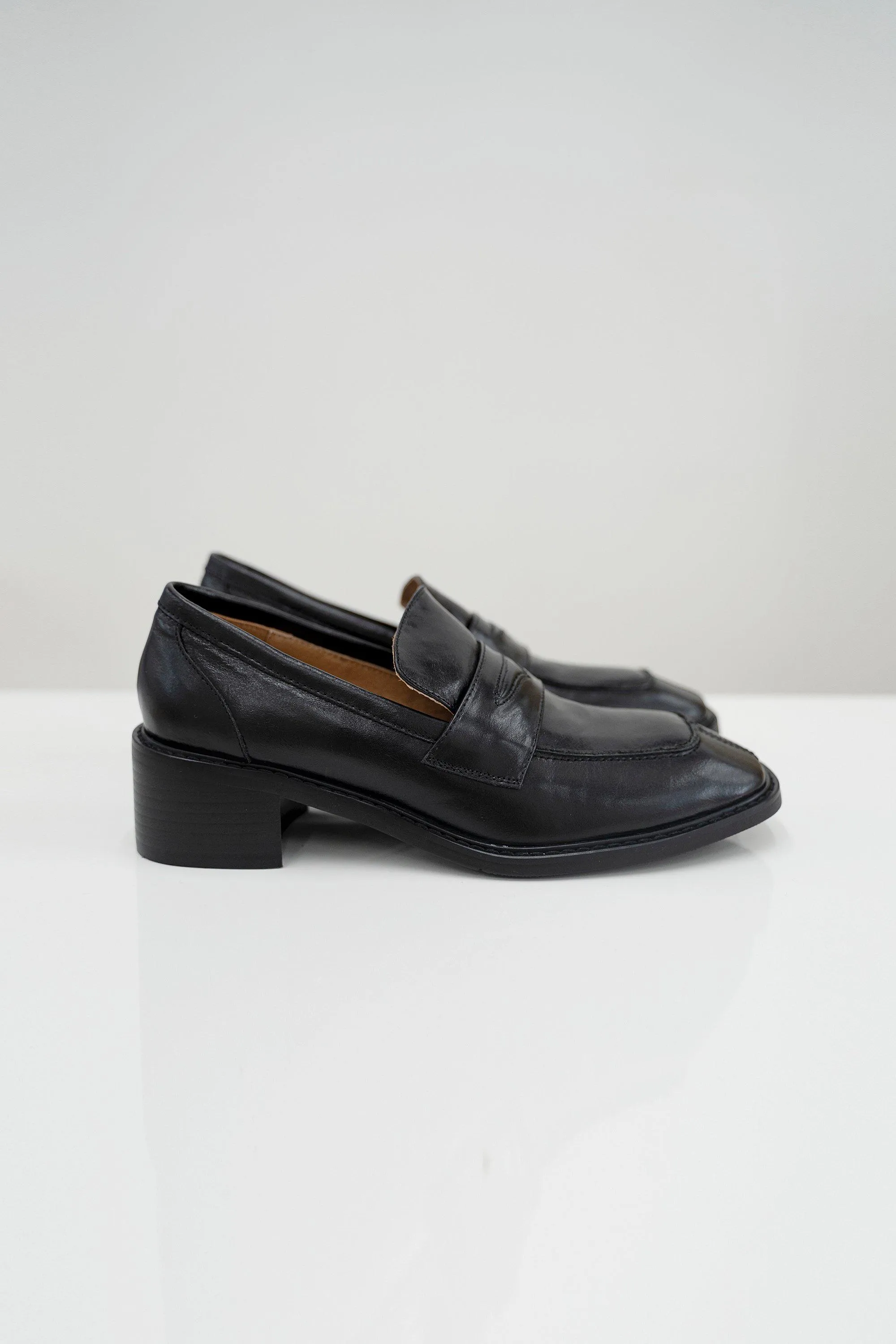 Penny Leather Loafers