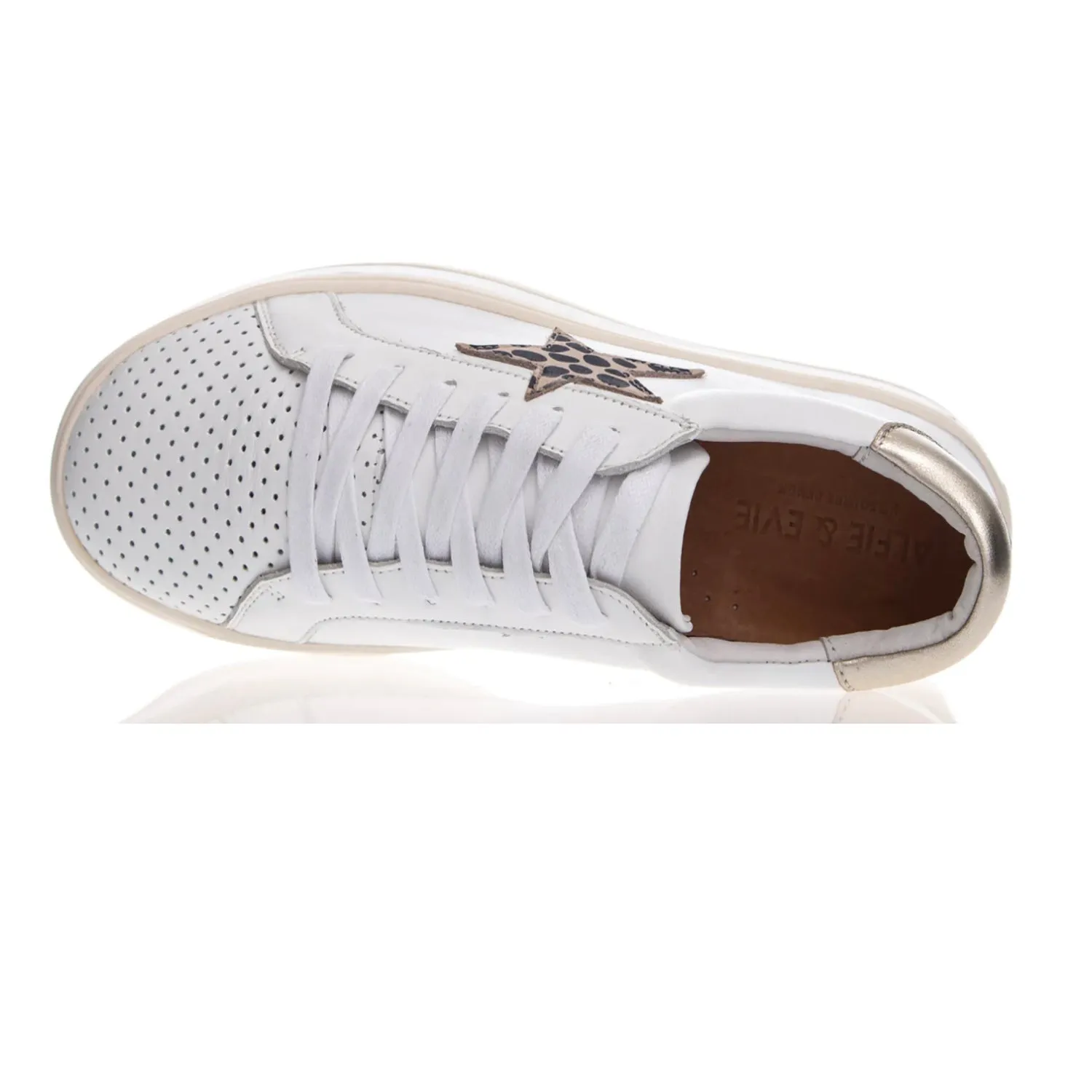 Pixie Leather Sneaker - White - AE3
