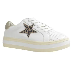 Pixie Leather Sneaker - White - AE3