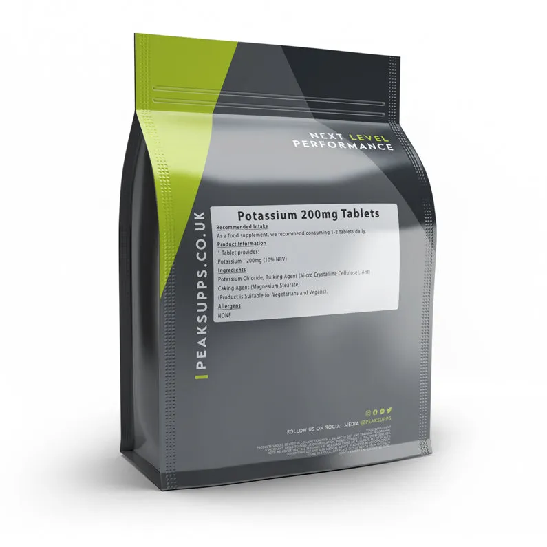 Potassium 200mg Tablets