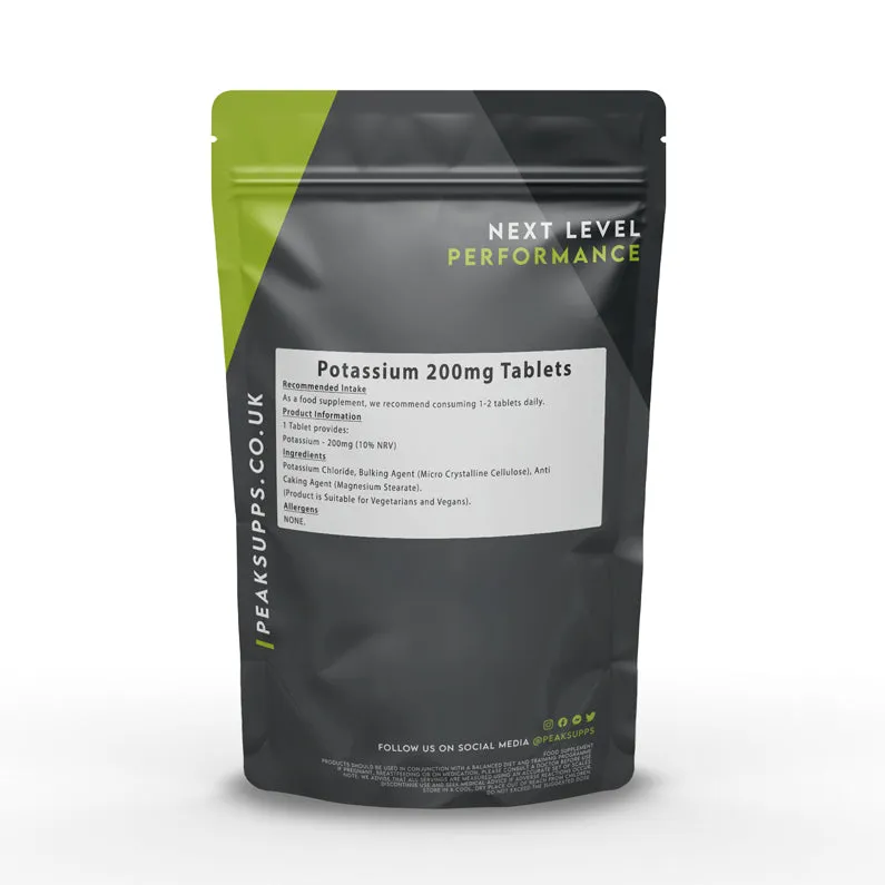 Potassium 200mg Tablets