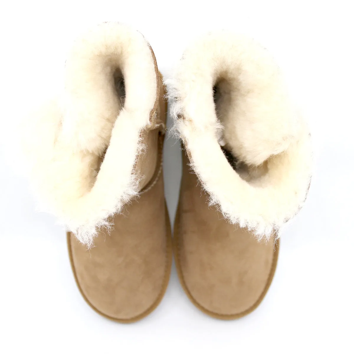 Premium Short Button Boots Australian Made