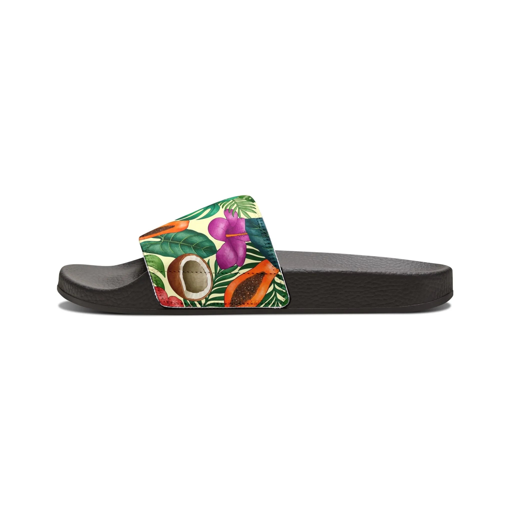 "Island Extravaganza: Exotic Harvest" Men's Beach Sandals