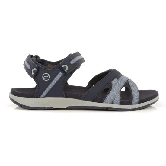 Regatta Santa Clara Lightweight Sandals - Navy Blue Skies