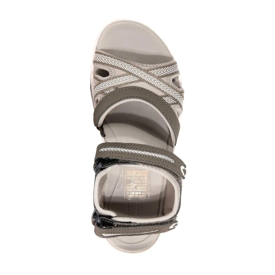 Regatta Women's Santa Clara Lightweight Sandals - Treetop Parchment