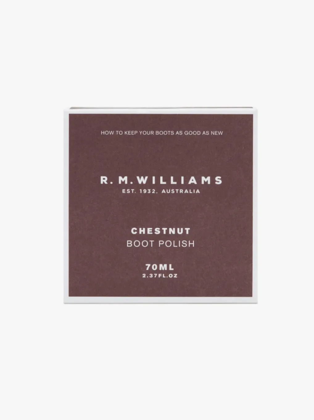 RM Williams Stockmans Boot Polish