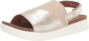 Rockport Women's Kyra W Sling, PLATINUM, 8 Medium