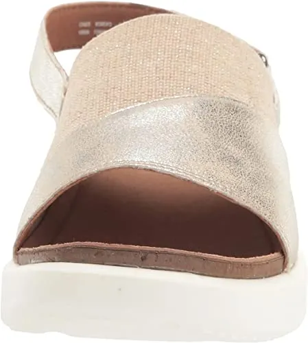 Rockport Women's Kyra W Sling, PLATINUM, 8 Medium