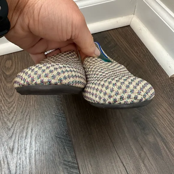 Rothy’s Kids Multi Metallic Loafers (Size 13)