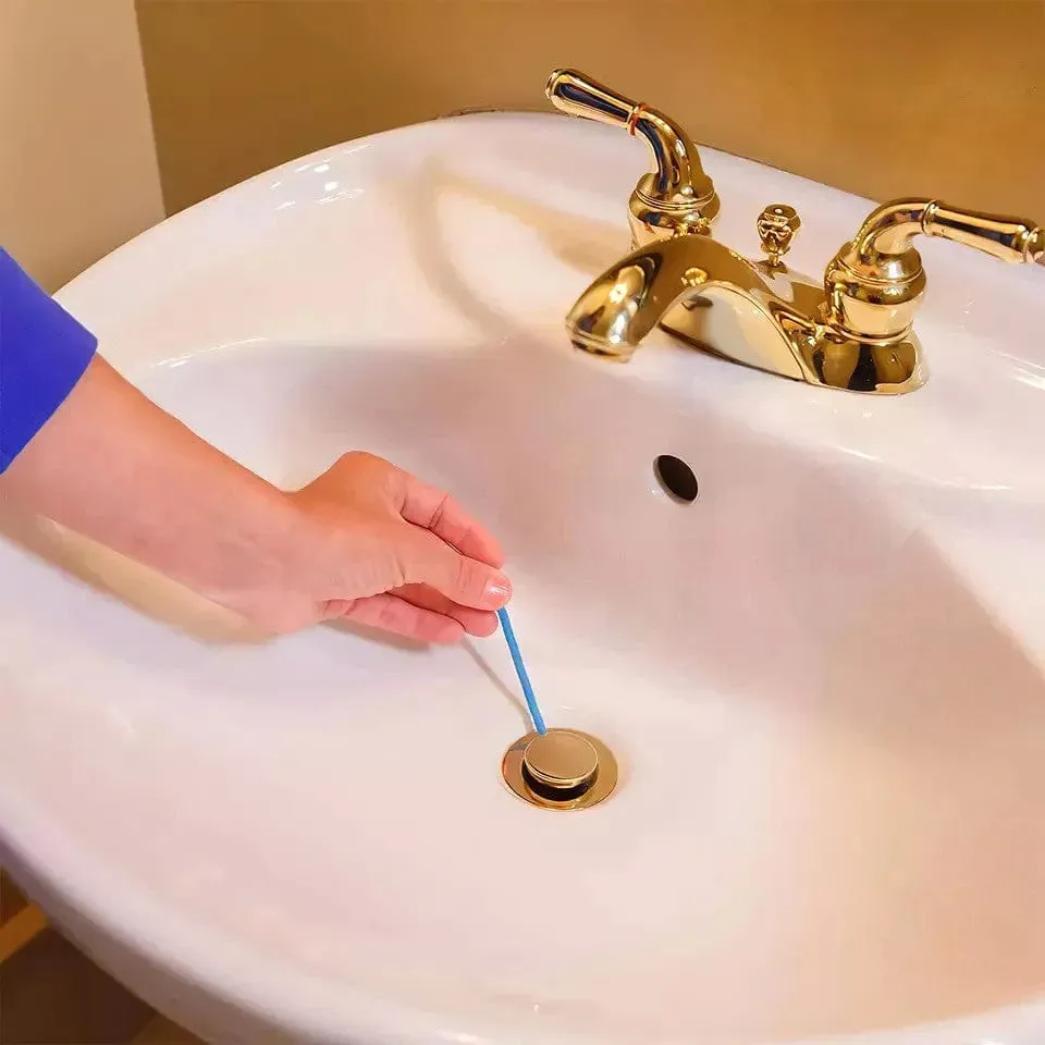 Rysons 12 Drain Wands Prevent Germs & Odour Clean Sink Plug Bathroom